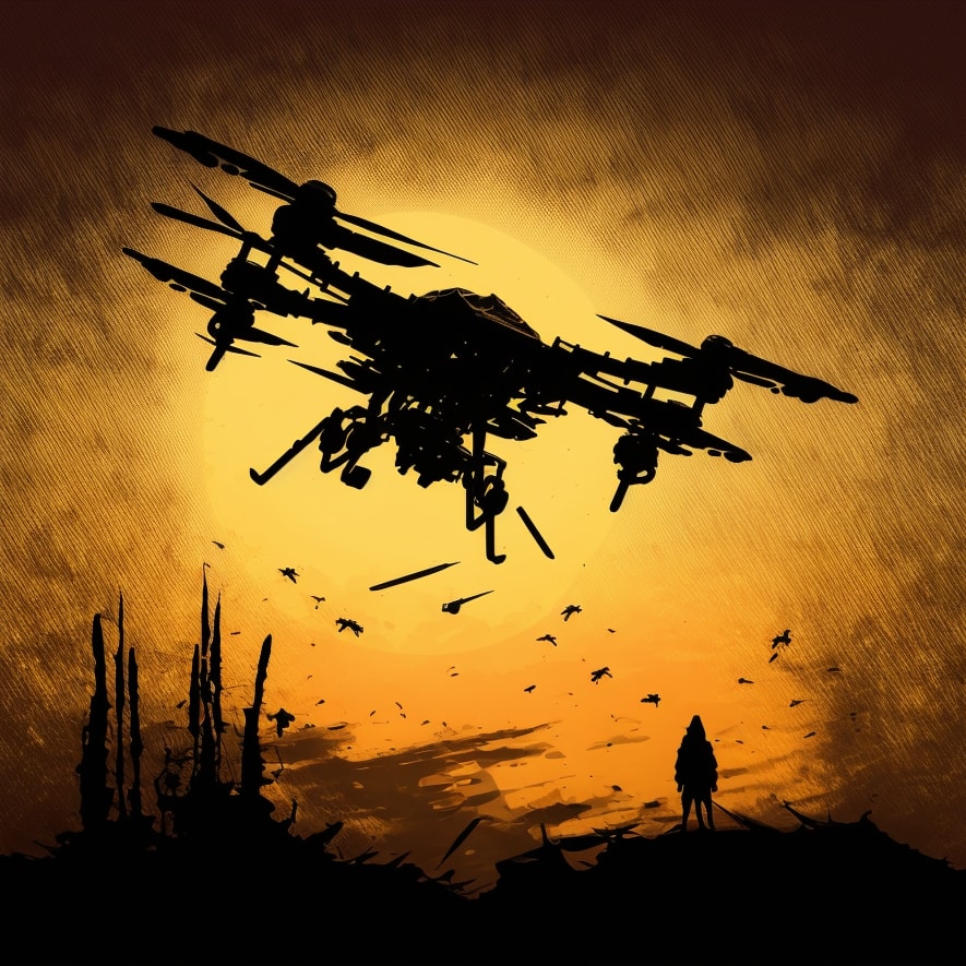 Weaponized Drones 2023: Death from Above